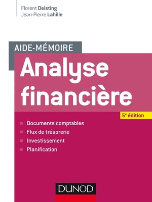 cover image of Aide-mémoire--Analyse financière--5e éd.